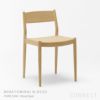 KARIMOKU CASE STUDY（カリモクケーススタディ） / MINATOMIRAI N-DC03 / ノームダイニングチェア（肘無） / Wood Seat