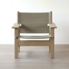 FREDERICIA（フレデリシア） / The Canvas Chair（キャンバスチェア） / Model 2031 / オーク材・ソープ仕上げ / ラウンジチェア