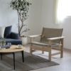 FREDERICIA（フレデリシア） / The Canvas Chair（キャンバスチェア） / Model 2031 / オーク材・ソープ仕上げ / ラウンジチェア