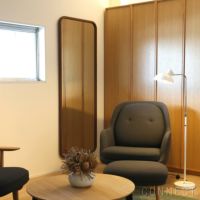 FREDERICIA（フレデリシア） / SILHOUETTE MIRROR（シルエットミラー） / ウォルナット材・オイル仕上げ / 70×180