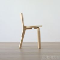 Artek（アルテック） / N65 子ども用チェア / バーチ材・ナチュラルラッカー仕上げ / 座面・ホワイトラミネート / ベビーチェア