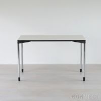 Vitra（ヴィトラ） / Map Table （マップテーブル）長方形 W1200 / ソフトライト天板 / クローム脚・ポリッシュ仕上げ・グライド付き / デスク