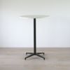 Vitra（ヴィトラ） / Bistro Stand-up Table（ビストロ スタンドアップテーブル）Φ796 / メラミンホワイト天板 / ベーシックダーク脚・スムース仕上げ / ラウンドテーブル