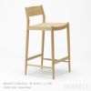 KARIMOKU CASE STUDY（カリモクケーススタディ） / MINATOMIRAI  N-BS01-LOW / ノームバースツール（LOW） / Wood Seat