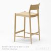KARIMOKU CASE STUDY（カリモクケーススタディ） / MINATOMIRAI  N-BS01-LOW / ノームバースツール（LOW） / Wood Seat