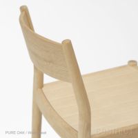 KARIMOKU CASE STUDY（カリモクケーススタディ） / MINATOMIRAI  N-BS01-LOW / ノームバースツール（LOW） / Wood Seat