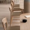 KARIMOKU CASE STUDY（カリモクケーススタディ） / MINATOMIRAI  N-BS01-LOW / ノームバースツール（LOW） / Wood Seat