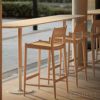 KARIMOKU CASE STUDY（カリモクケーススタディ） / MINATOMIRAI  N-BS01-LOW / ノームバースツール（LOW） / Wood Seat