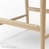 KARIMOKU CASE STUDY（カリモクケーススタディ） / MINATOMIRAI N-BS01-HIGH / ノームバースツール（ HIGH）/ Wood Seat