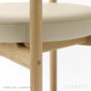 KARIMOKU CASE STUDY（カリモクケーススタディ） / MINATOMIRAI N-SC01 / ノームサイドチェア / Leabelle White X343