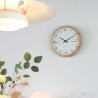 LEMNOS ( レムノス ) / Campagne air（カンパーニュ エール）［温湿度計付］ / 掛け時計