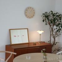 LEMNOS ( レムノス ) / CARVED WOOD BIRCH（カーヴド ウッド バーチ） / Lサイズ / 掛け時計