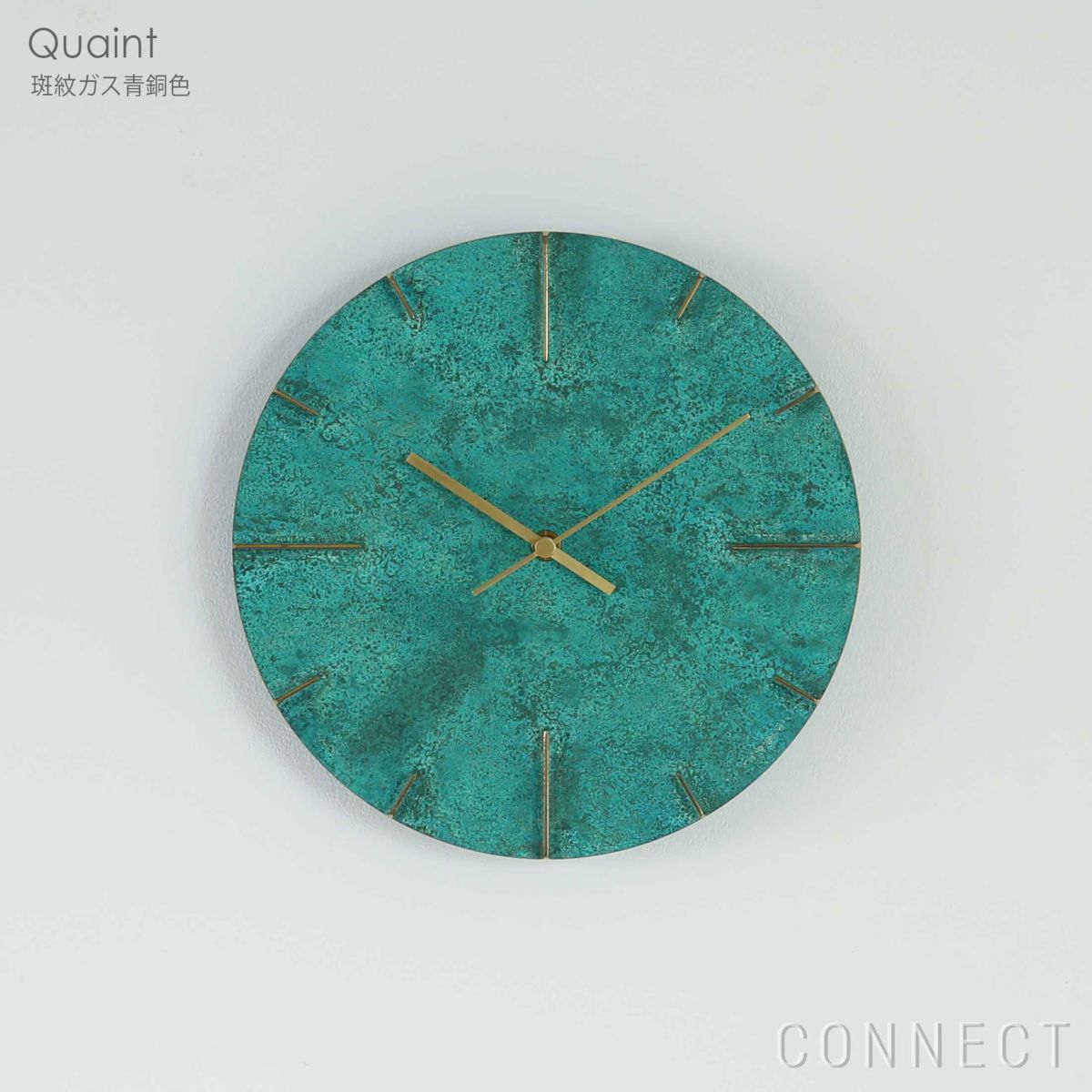 LEMNOS ( レムノス ) / Quaint（クエィント） / 斑紋純銀色 / 掛け時計