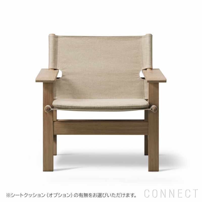FREDERICIA（フレデリシア） / The Canvas Chair（キャンバスチェア） / Model 2031 / オーク材・ライトオイル仕上げ / ラウンジチェア
