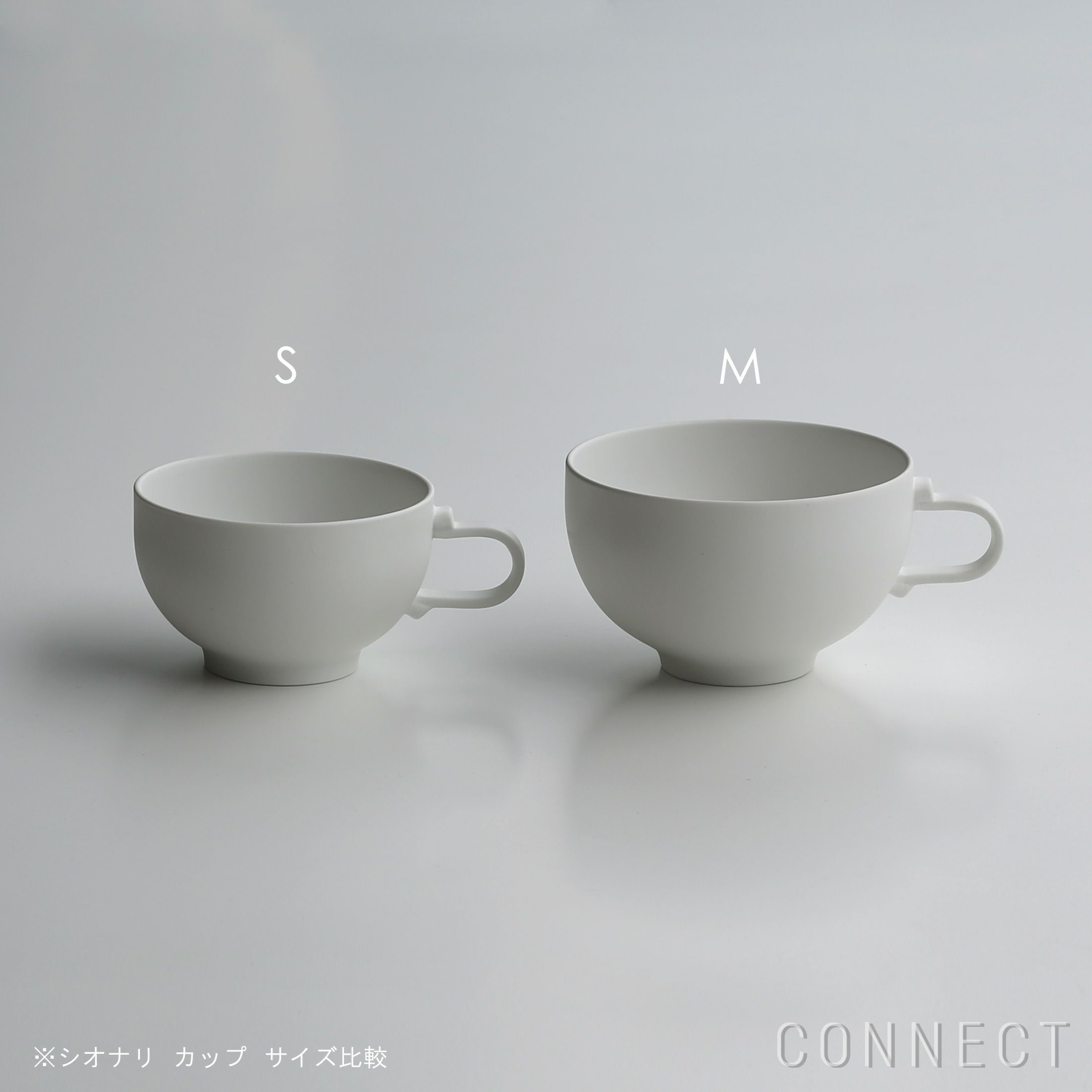 yumiko iihoshi porcelain （イイホシユミコ） / SHIONARI（シオナリ） / cup（S） / ホワイト