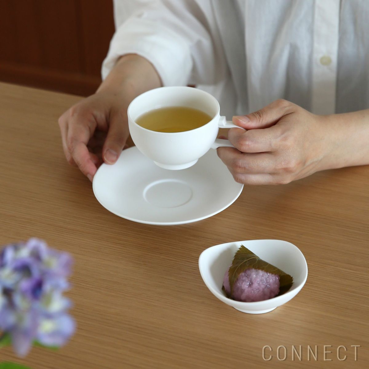 yumiko iihoshi porcelain （イイホシユミコ） / SHIONARI（シオナリ） / cup（S） / ホワイト