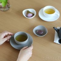 yumiko iihoshi porcelain （イイホシユミコ） / SHIONARI（シオナリ） / cup（S） / グレー