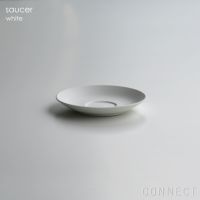 yumiko iihoshi porcelain (イイホシユミコ) / SHIONARI(シオナリ) / saucer(ソーサー) / ホワイト