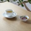 yumiko iihoshi porcelain （イイホシユミコ） / SHIONARI（シオナリ） / saucer（ソーサー） / ホワイト