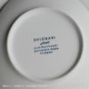 yumiko iihoshi porcelain （イイホシユミコ） / SHIONARI（シオナリ） / plate（プレート） 19.5cm / ホワイト