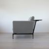 Vitra（ヴィトラ） / Suita Sofa 2-Seater back cushion Classic（ スイタ ソファ 2シーター, バック クッション クラシック ）トレー付き / F120 Credo  /ベーシックダーク脚・パウダーコート仕上げ