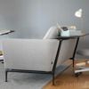 Vitra（ヴィトラ） / Suita Sofa 2-Seater back cushion Classic（ スイタ ソファ 2シーター, バック クッション クラシック ）トレー付き / F120 Credo  /ベーシックダーク脚・パウダーコート仕上げ