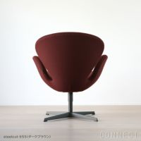 FRITZ HANSEN（フリッツ・ハンセン） / SWAN（スワンチェア） / steelcut 655（ダークブラウン） / ウォームグラファイト脚【大草直子セレクション】