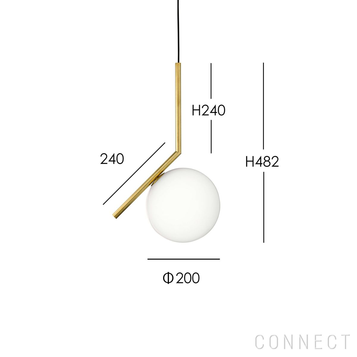 FLOS（フロス） / IC LIGHTS（アイシーライツ） / S1 / ペンダントライト