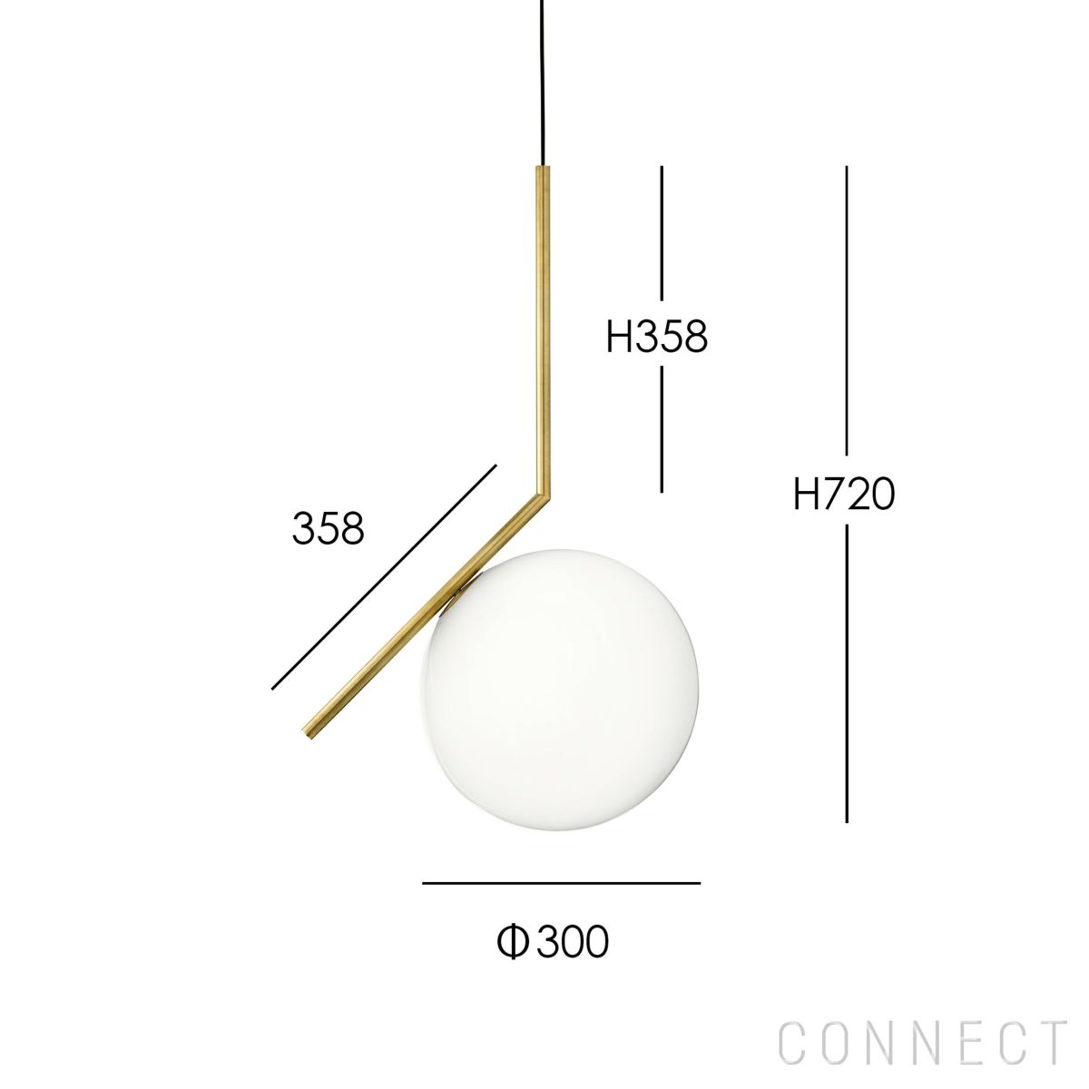 FLOS（フロス） / IC LIGHTS（アイシーライツ） / S2 / ペンダントライト