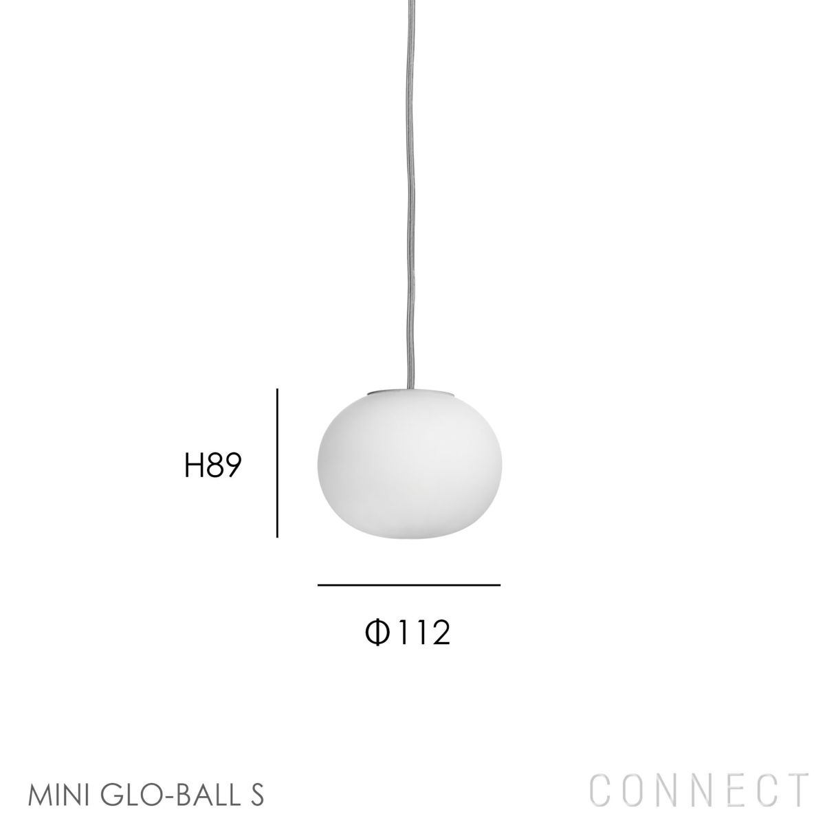 FLOS（フロス） / MINI GLO-BALL（ミニ グロボール） / S / ペンダントライト