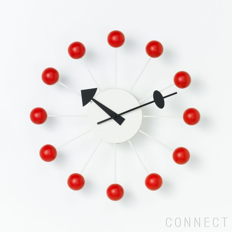 Vitra（ヴィトラ） / Wall Clocks（ウォールクロック） / Ball Clock（ボール クロック） / Red / 掛け時計