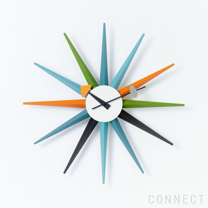 Vitra（ヴィトラ） / Wall Clocks（ウォールクロック） / Sunburst Clock（サンバースト クロック） /  Multicoloured / 掛け時計