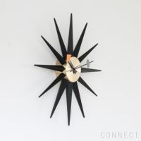 Vitra（ヴィトラ） / Wall Clocks（ウォールクロック） / Sunburst Clock（サンバースト クロック） / Black・Brass / 掛け時計