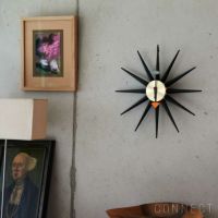 Vitra（ヴィトラ） / Wall Clocks（ウォールクロック） / Sunburst Clock（サンバースト クロック） / Black・Brass / 掛け時計