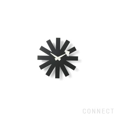 Vitra（ヴィトラ） / Wall Clocks（ウォールクロック） / Asterisk Clock（アスタリスク クロック） / Black / 掛け時計