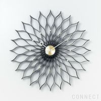 Vitra（ヴィトラ） / Wall Clocks（ウォールクロック） / Sunflower Clock （サンフラワー クロック） / Black / 掛け時計