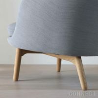 FRITZ HANSEN（フリッツ・ハンセン） / FRI（フリチェア） / ラウンジチェア / ウッドベース / Christianshavn 1171（クリスチャンハウン）ライトグレー