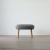 FRITZ HANSEN（フリッツ・ハンセン） / RO FOOT STOOL（ロオチェア用フットスツール） / ウッドレッグ / Sunniva 242（スニバ）グレー