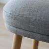 FRITZ HANSEN（フリッツ・ハンセン） / RO FOOT STOOL（ロオチェア用フットスツール） / ウッドレッグ / Sunniva 242（スニバ）グレー