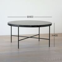 FRITZ HANSEN（フリッツ・ハンセン） / PLANNER COFFEE TABLES（プランナーコーヒーテーブル）MC300 / 大理石（チャコール220） / 円形