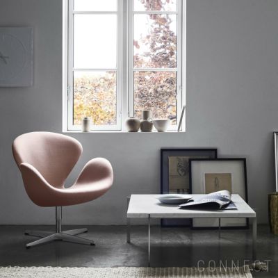 FRITZ HANSEN（フリッツ・ハンセン） / PK61 / 大理石 ロール仕上げ（ホワイト） / コーヒーテーブル / 80×80cm《ケースブックプレゼント》