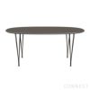 FRITZ HANSEN（フリッツ・ハンセン） / DININGTABLE（ダイニングテーブル）B616 / スーパー楕円テーブル / グレー / ブラウンブロンズ脚