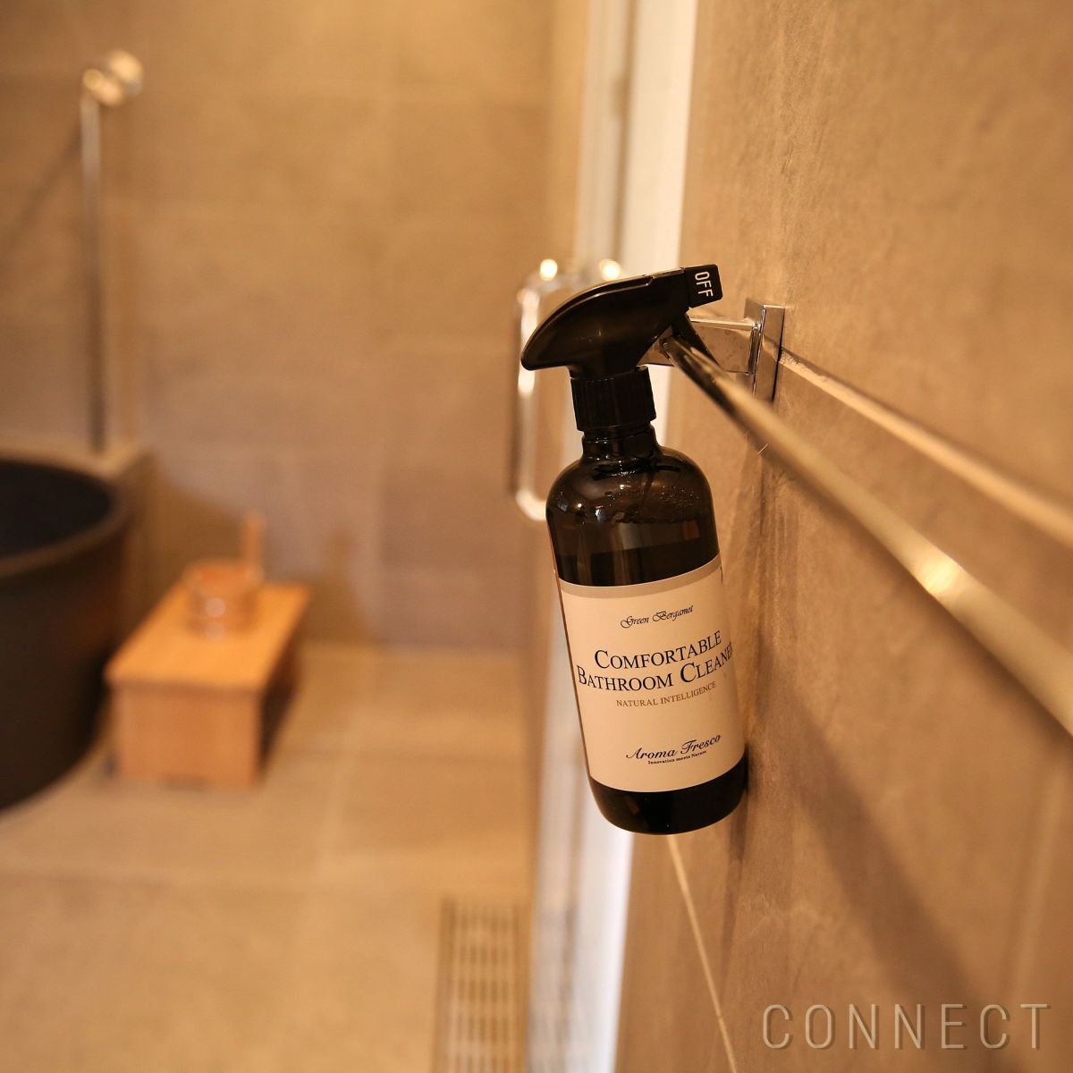 Aroma Fresco（アロマフレスコ） / コンフォタブル バスルームクリーナー（バス・トイレ用洗剤）480ml / グリーン・ベルガモット