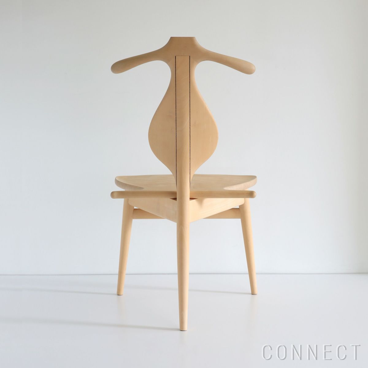 PP Mobler（PPモブラー） / PP250 Valet Chair（バレットチェア） / メープル材・ソープ仕上げ