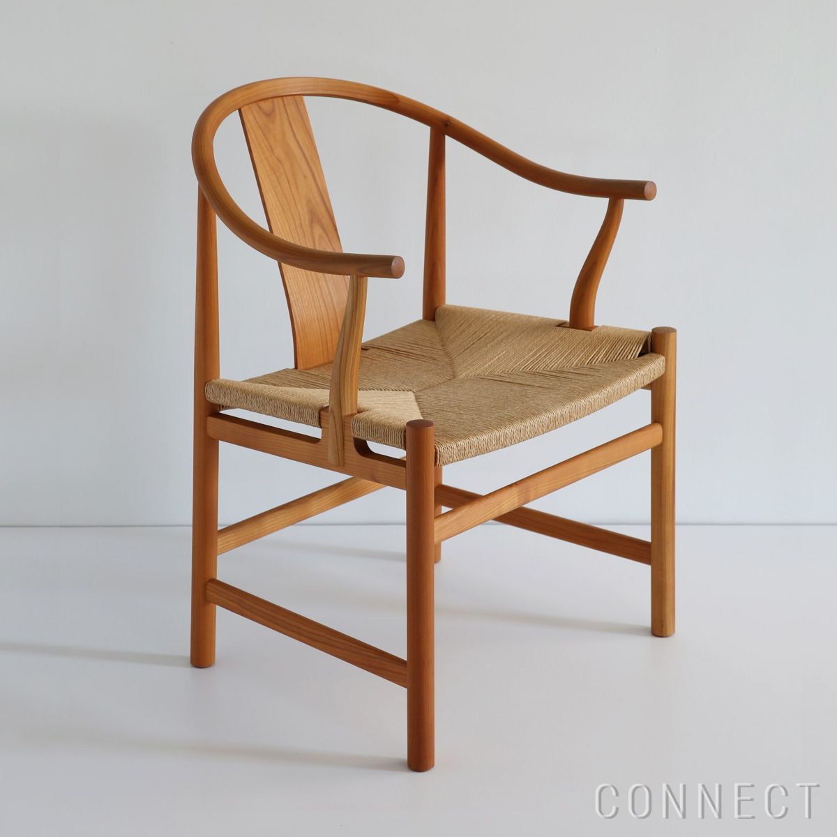 PP Mobler（PPモブラー） / PP66 Chinese Chair（チャイニーズチェア） / チェリー材・オイル仕上げ / ナチュラルペーパーコード