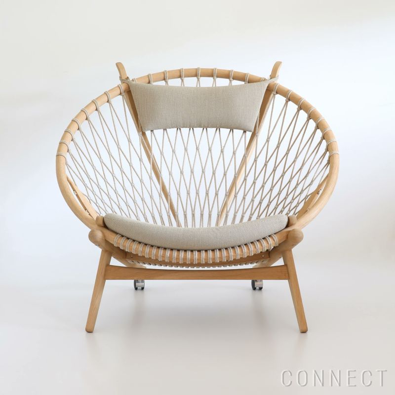 PP Mobler（PPモブラー） / PP130 Circle Chair （サークルチェア）/ オーク材・ソープ仕上げ / ナチュラル
