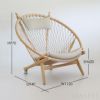 PP Mobler（PPモブラー） / PP130 Circle Chair （サークルチェア）/ オーク材・ソープ仕上げ / ナチュラル