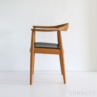 PP Mobler（PPモブラー） / PP503 チェア / オーク材・オイル仕上げ / スタンダードレザー / ブラック