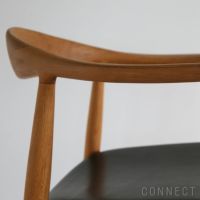 PP Mobler（PPモブラー） / PP503 チェア / オーク材・オイル仕上げ / スタンダードレザー / ブラック