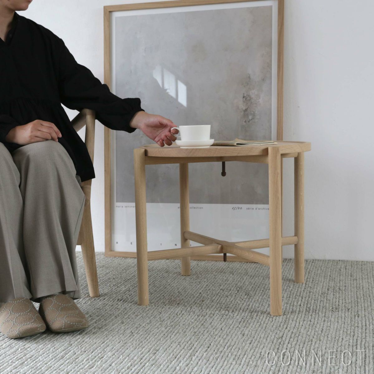 PP Mobler（PPモブラー） / PP35 Tray Table（トレイテーブル） / アッシュ材・ソープ仕上げ